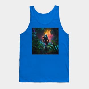 Biopunk space astronaut Tank Top